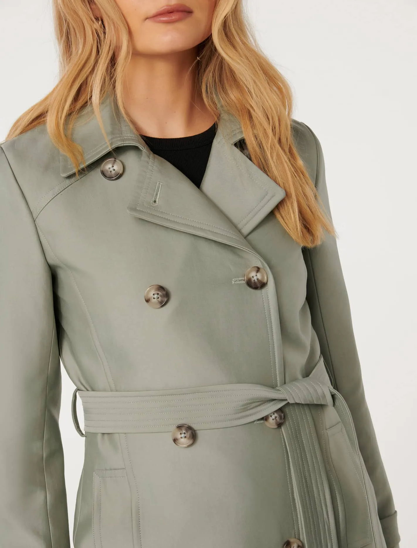 Alicia Short Trench Coat