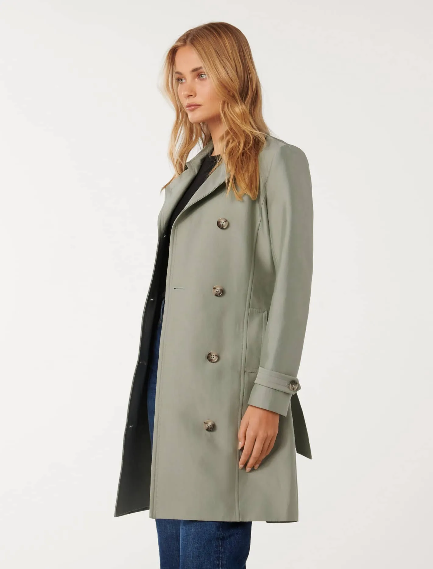 Alicia Short Trench Coat