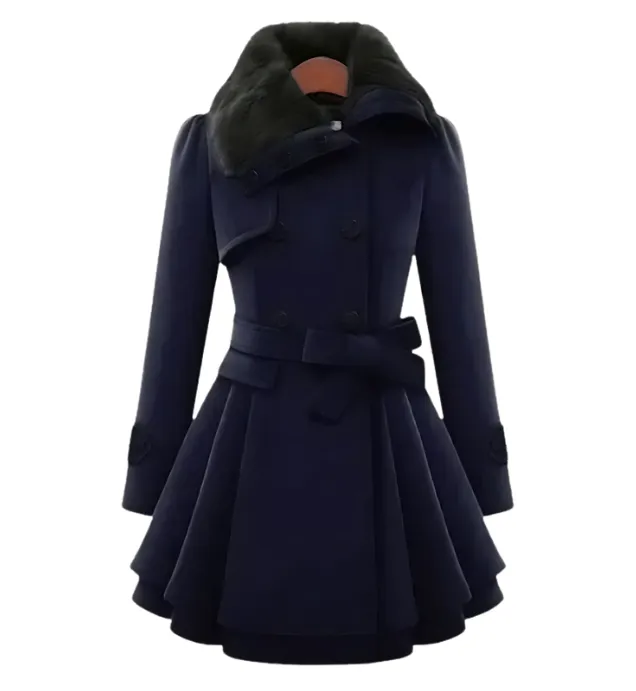 ANNALISE - Cozy Luxurious Trench Coat