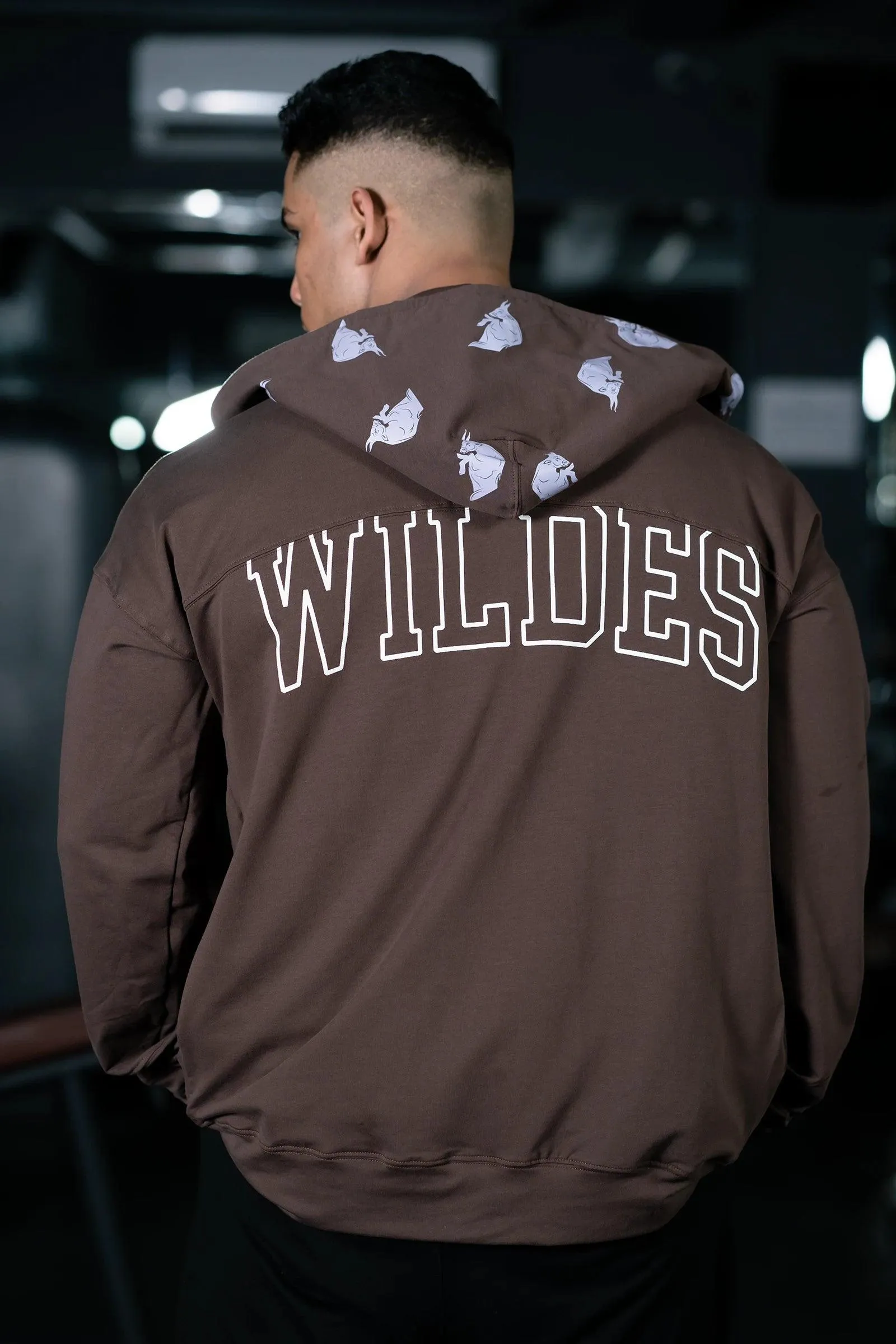 BULLFORCE ZIP HOODIE (CRATER BROWN)