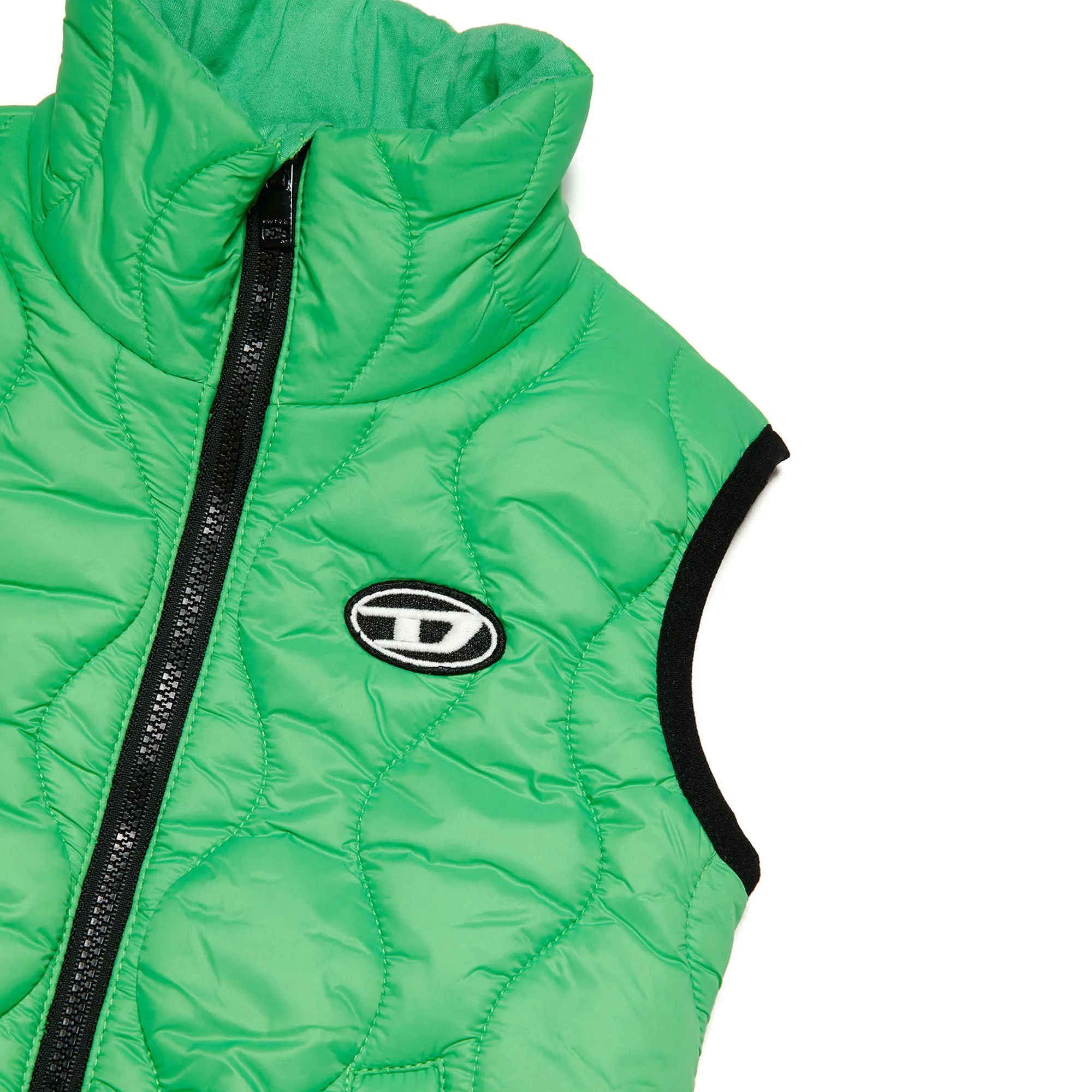 Diesel Baby Boys Green Puffer Vest