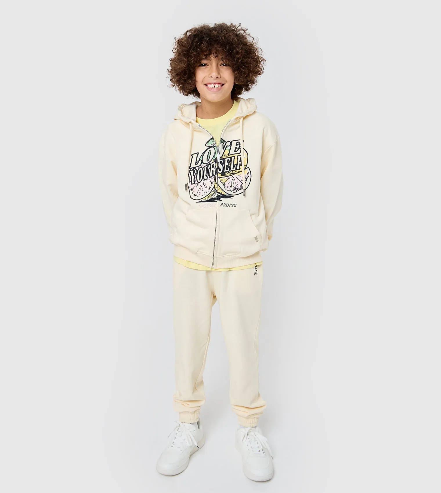 F5 Oversized Zip-Up Hoodie - Boys