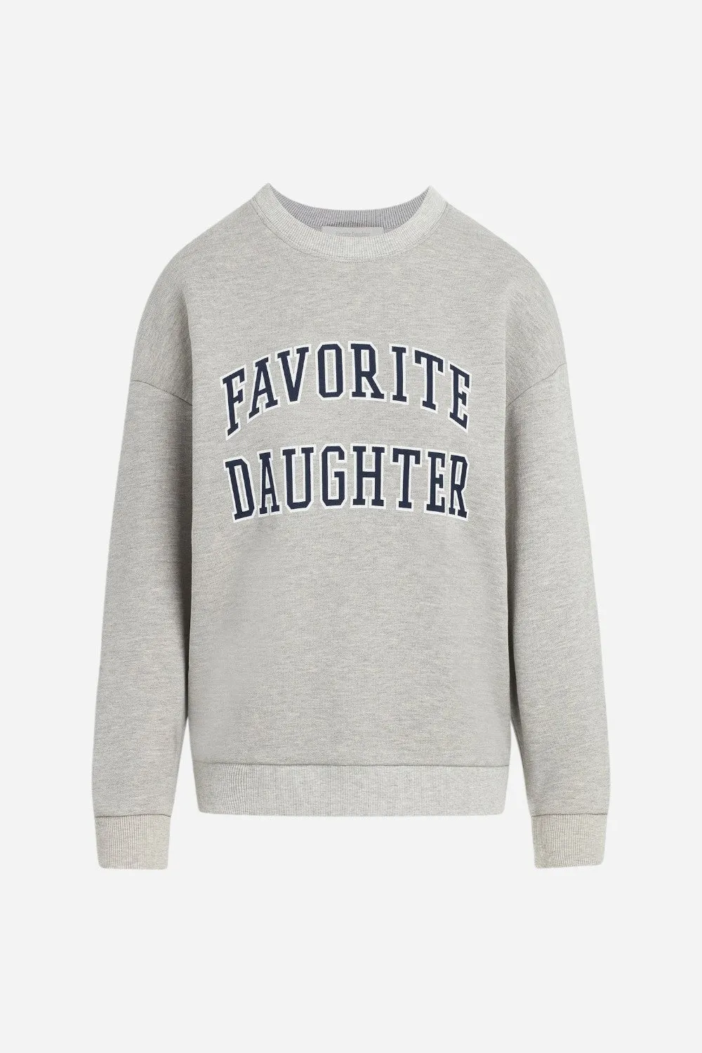 Favorite Daughter Collegiate Sweatshirt Heather Grey