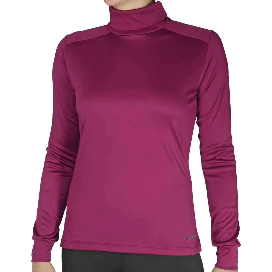 Hot Chillys Peach Skins Roll T-Neck - Women's