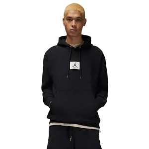 Jordan Flight Fleece Men's Pullover Hoodie Black-Sail