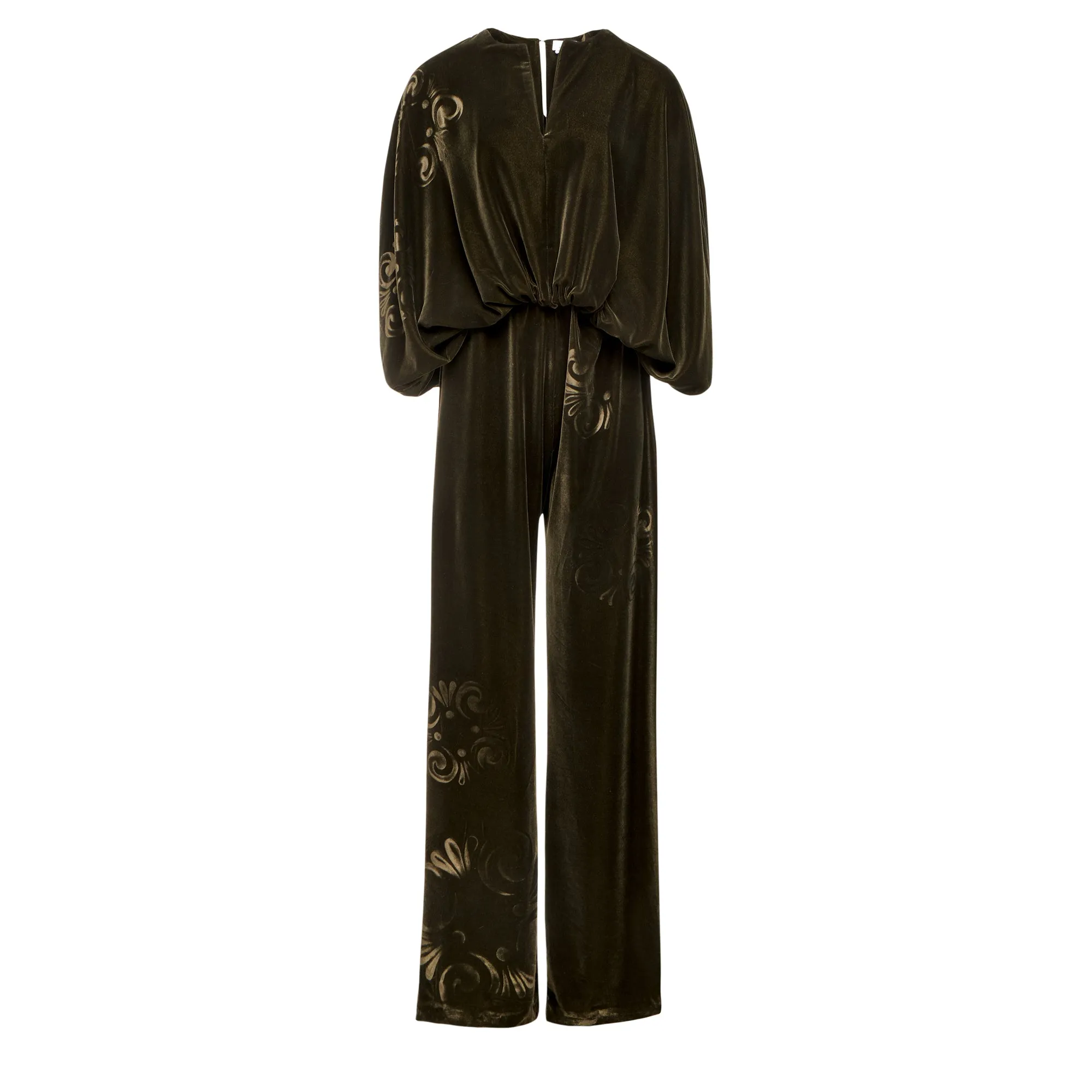 Kallos Silk Velvet Jumpsuit