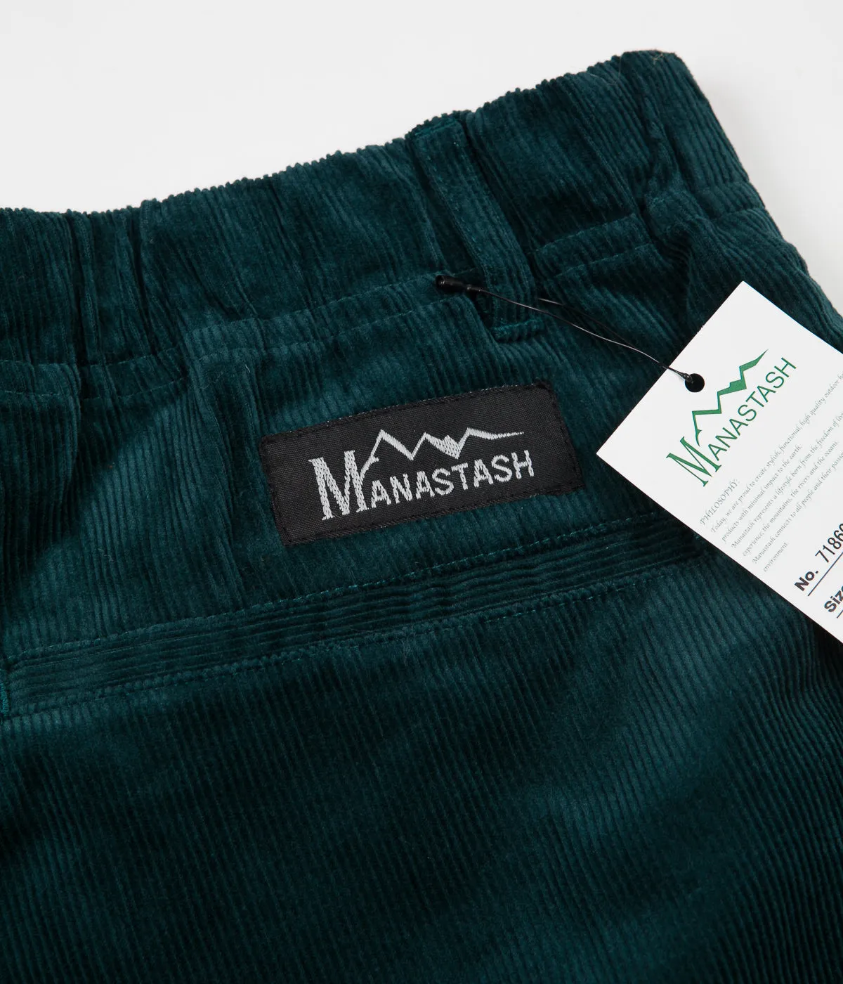 Manastash Flex Climb Pants - Green Corduroy