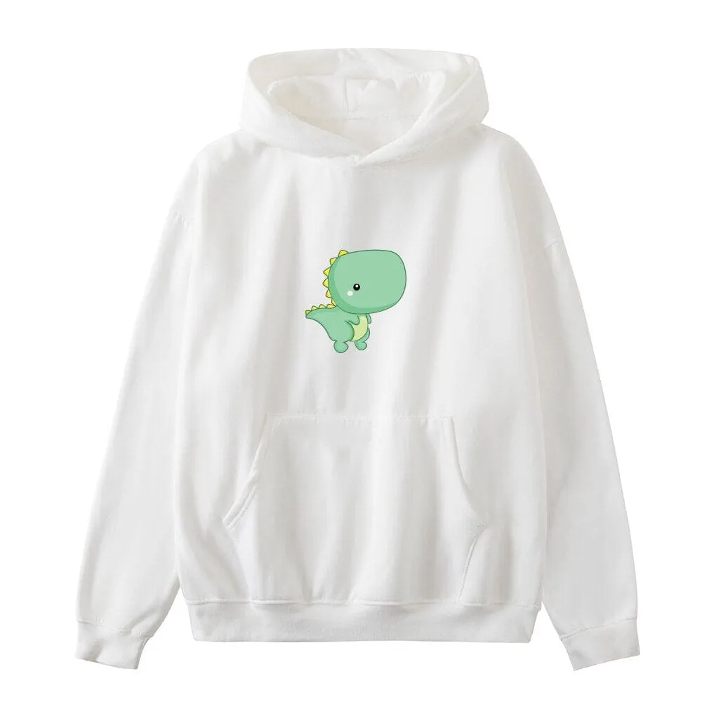 Milo the Dinosaur Oversized Soft Hoodies