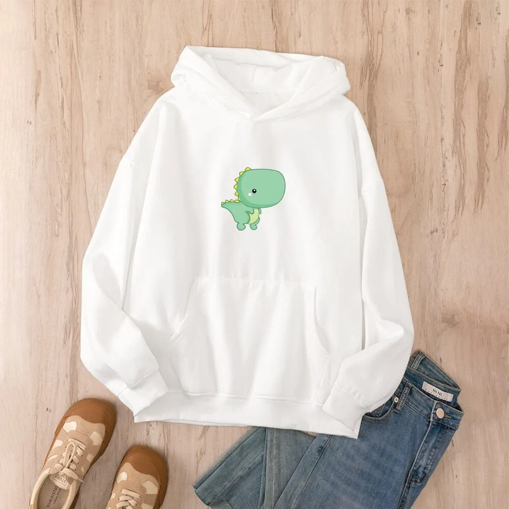 Milo the Dinosaur Oversized Soft Hoodies