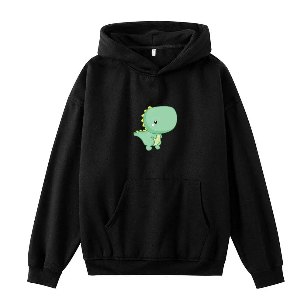 Milo the Dinosaur Oversized Soft Hoodies