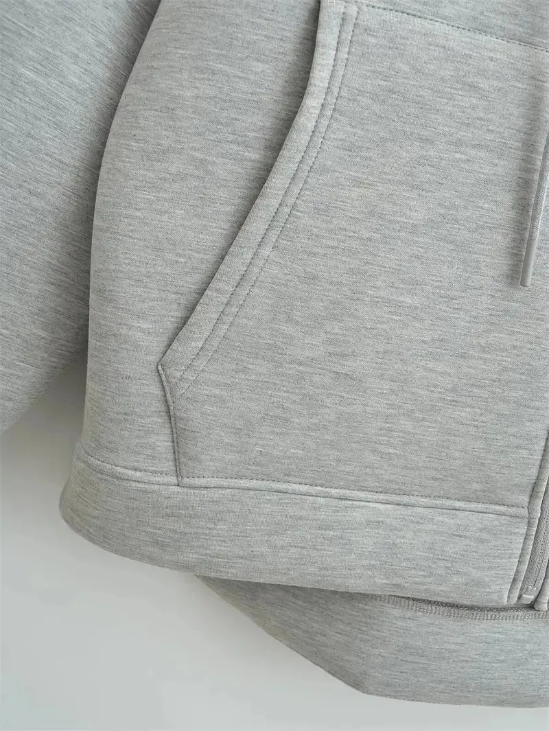 Nordic Comfort Hoodie - Oversized Winter Zip-Up