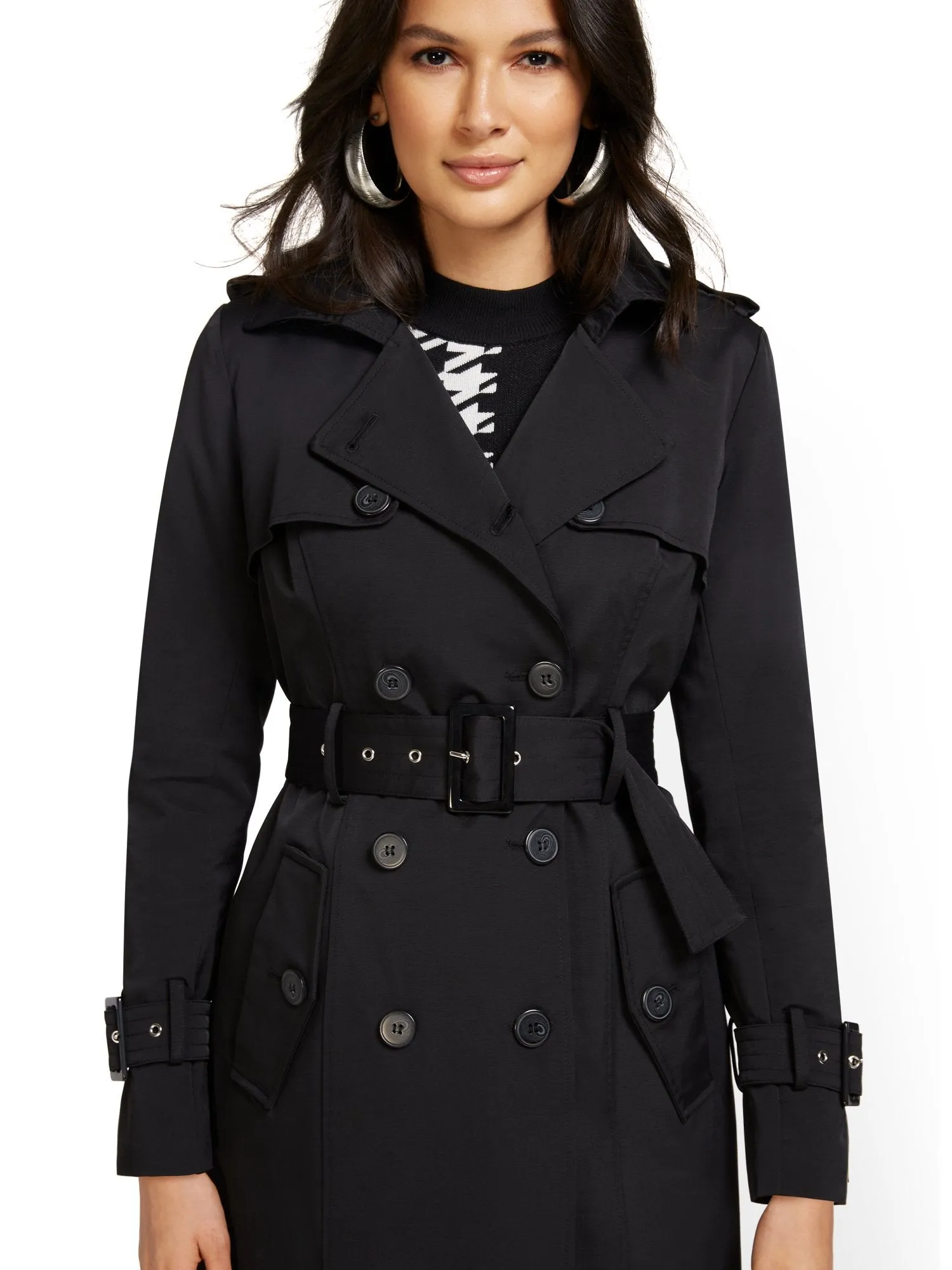 Petite Belted Trenchcoat - City Trench Collection