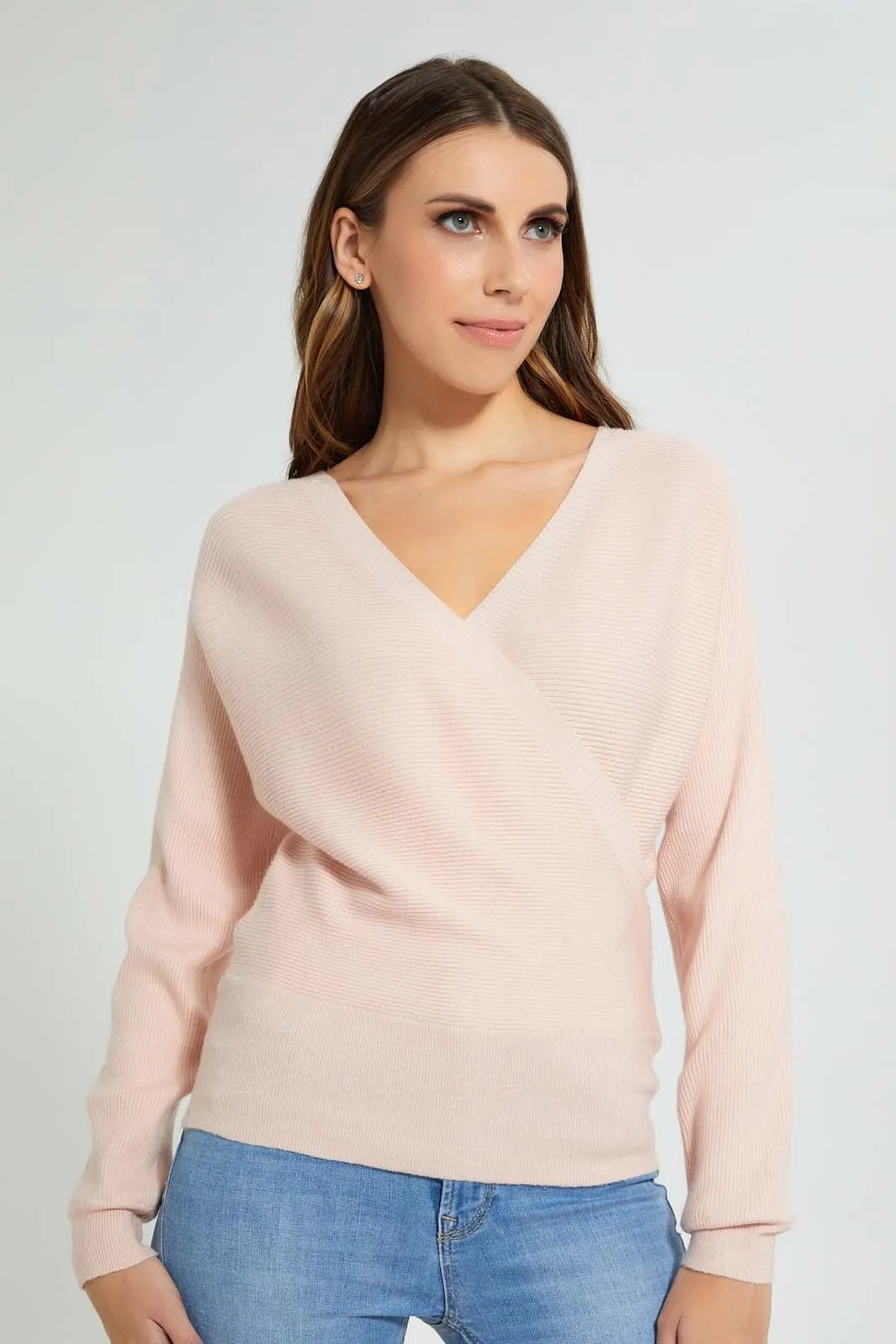 Pink Long Sleeve Pullover