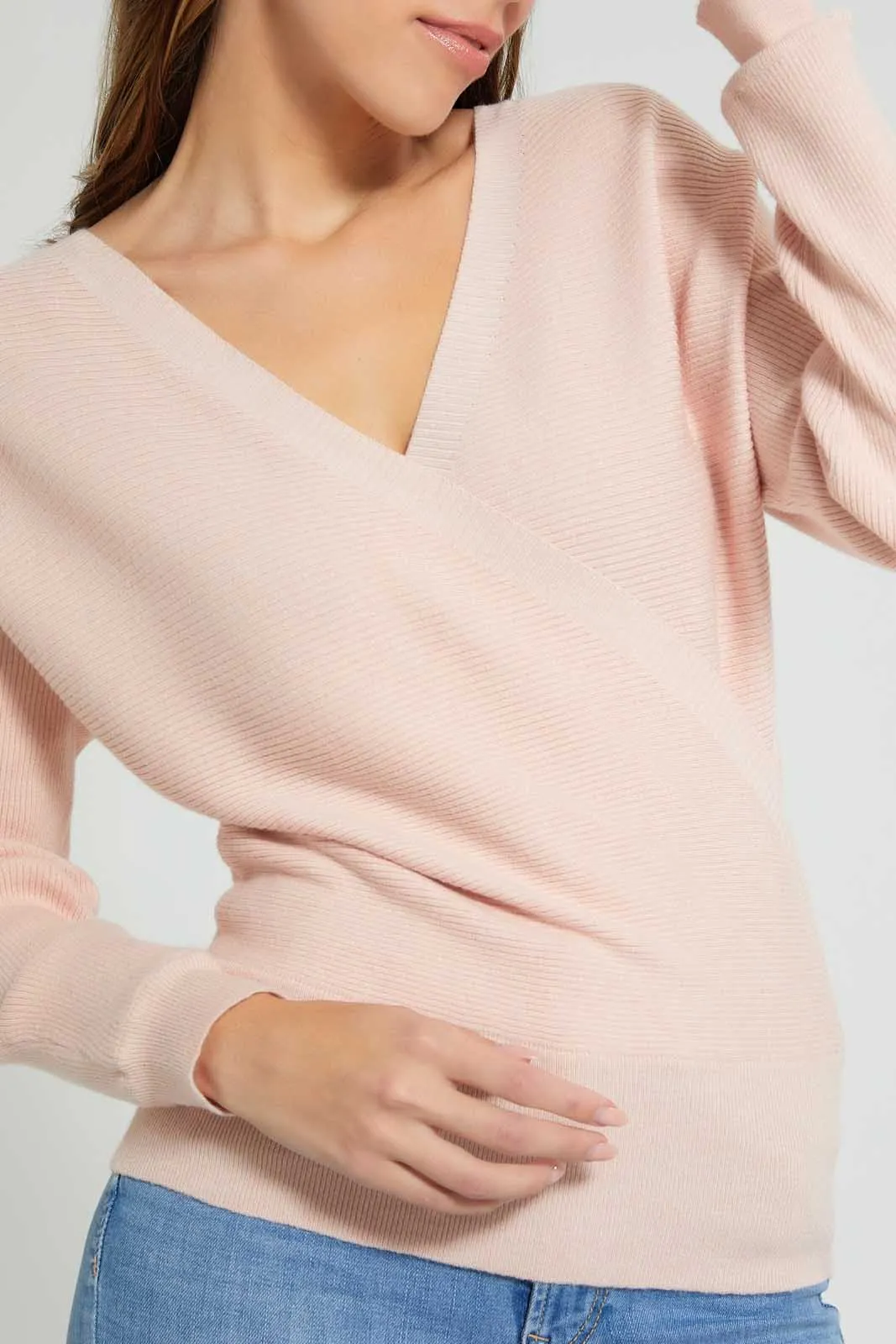 Pink Long Sleeve Pullover