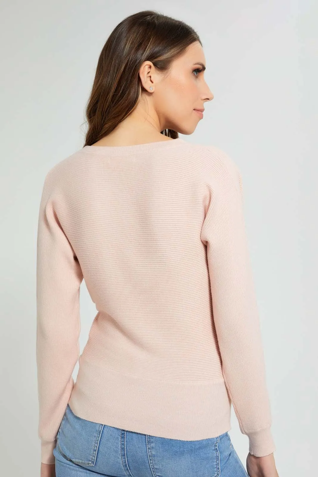 Pink Long Sleeve Pullover