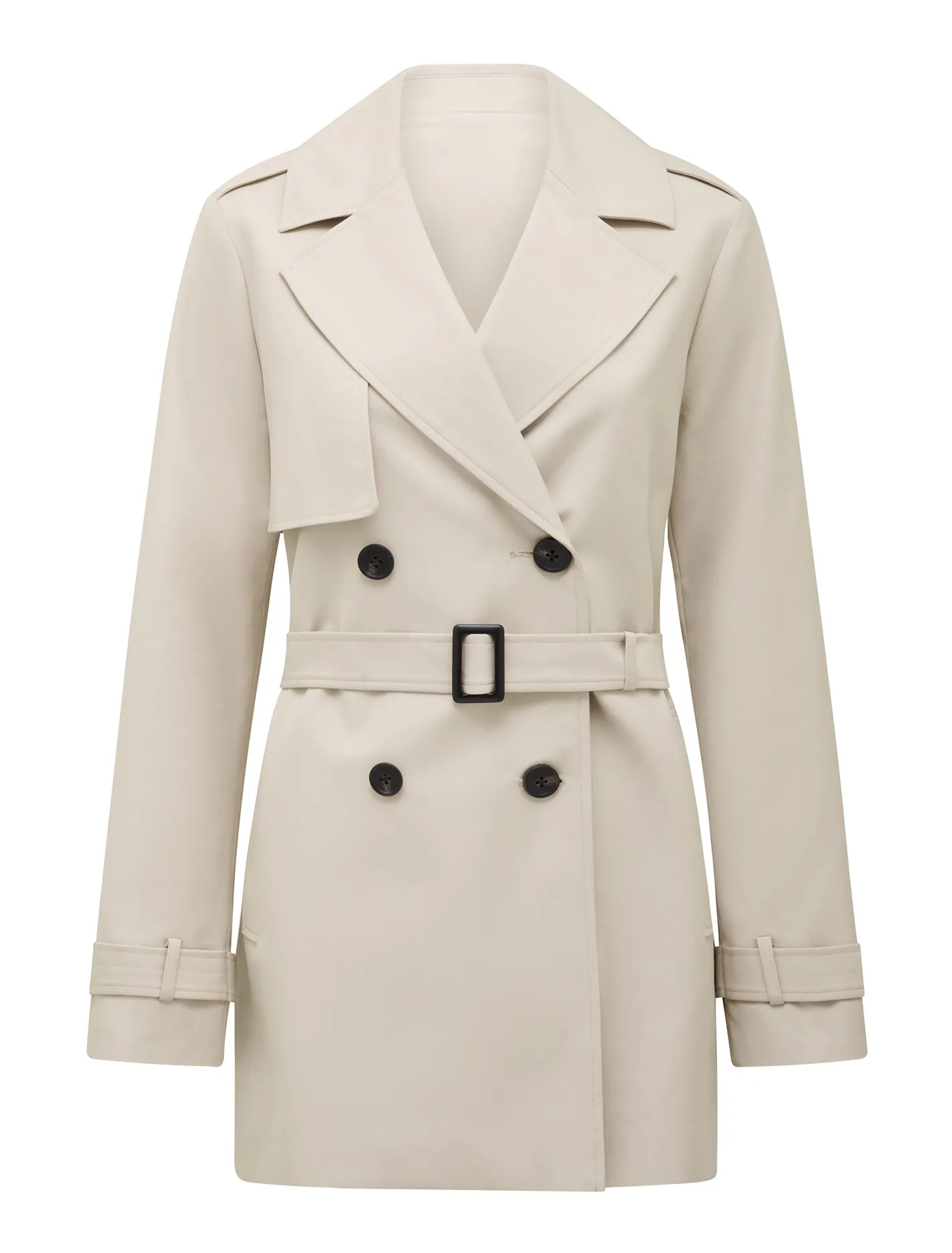 Rhea Water Resistant Mid Length Trench Coat