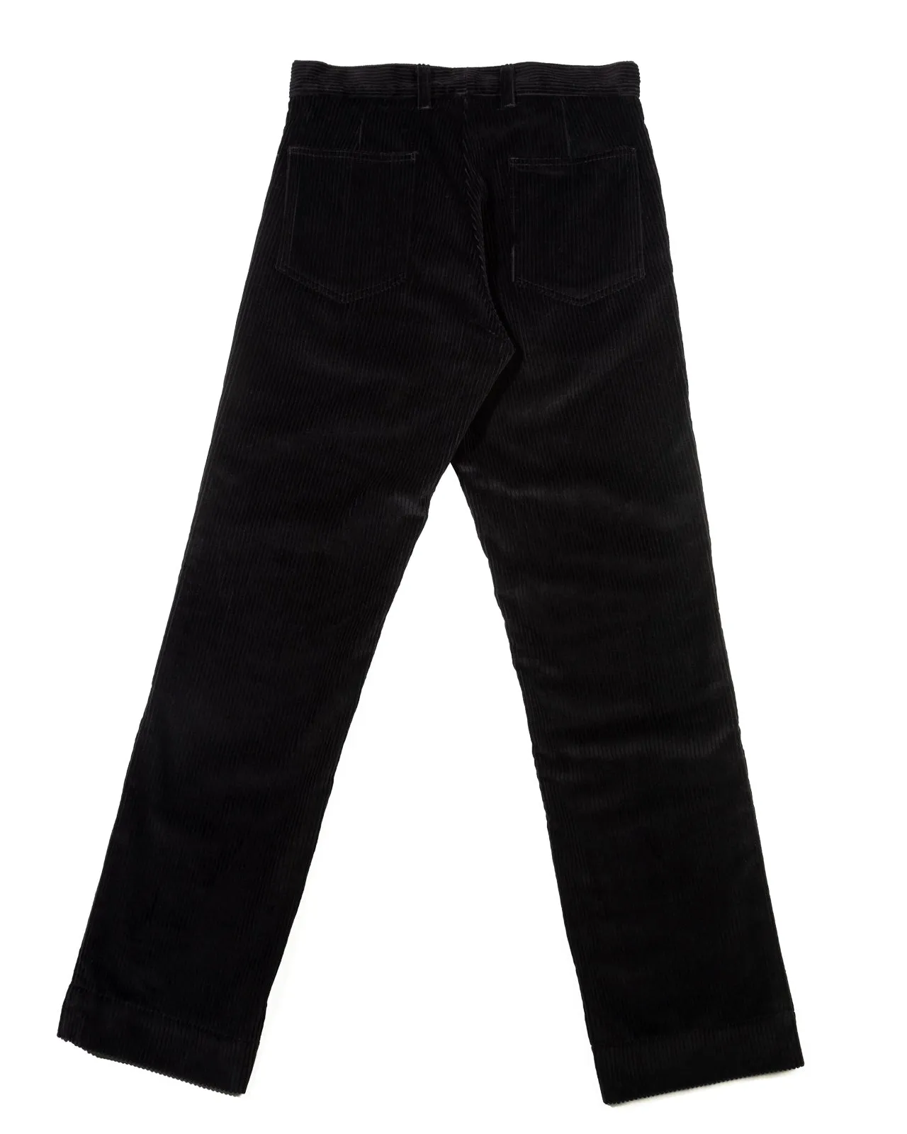 Sateen Pant - Black Corduroy