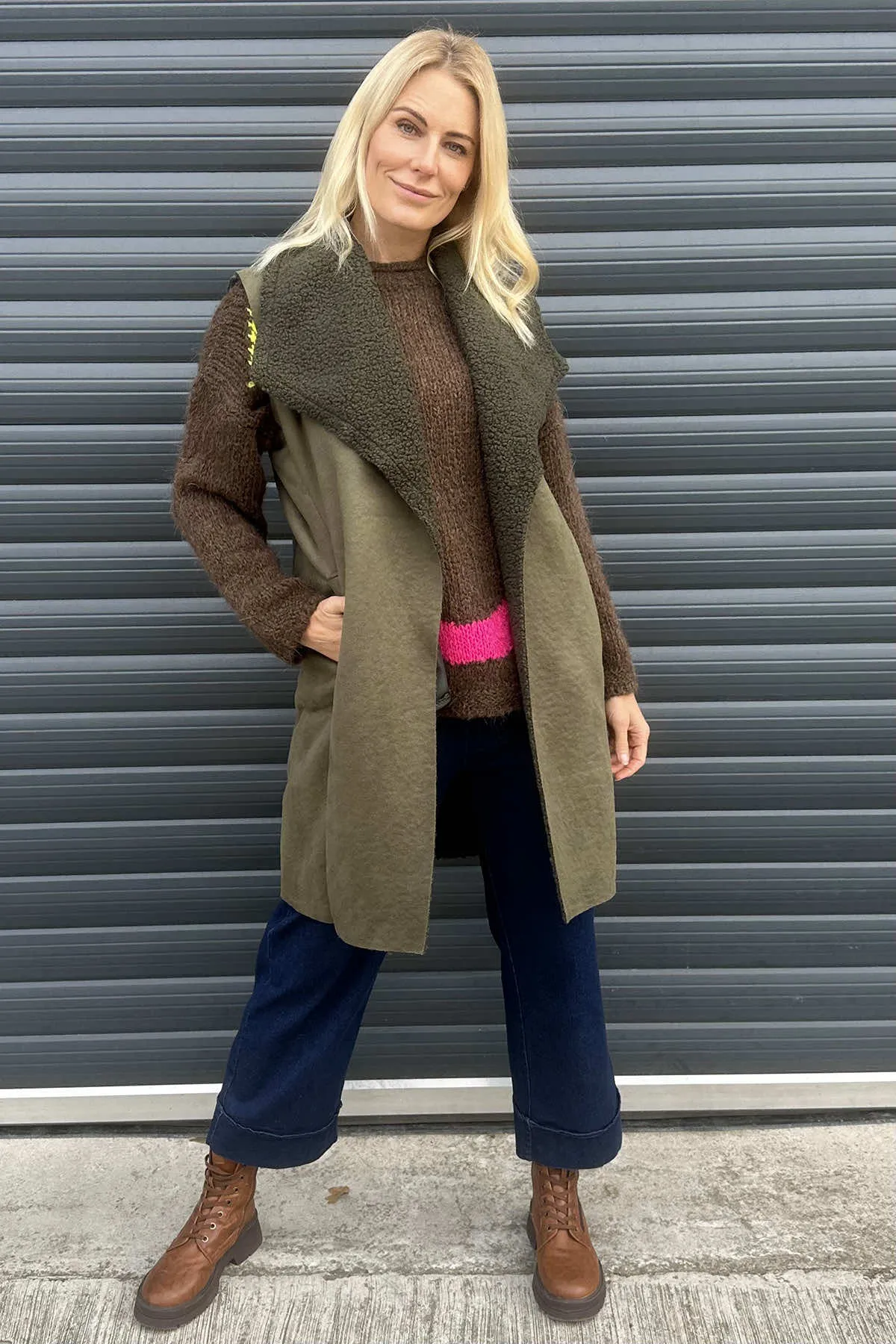 Sorcha Gilet Khaki