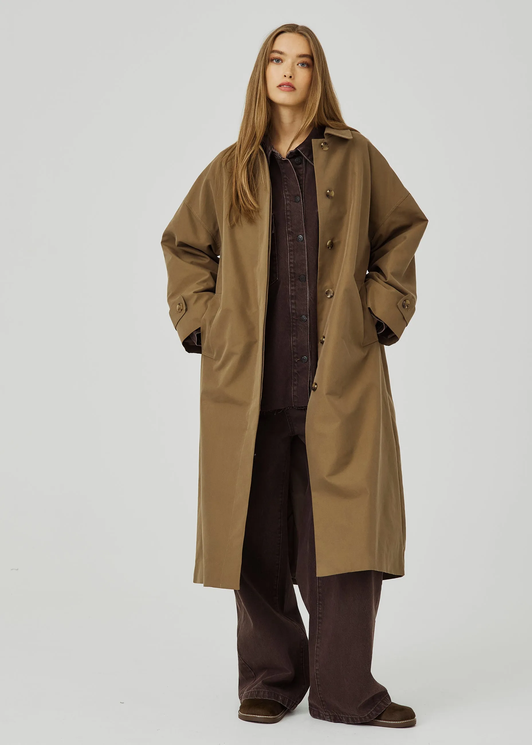 Vana trench coat - Khaki